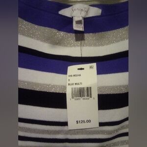 "SCRIPTED" NWT, OFF THE SHOULDER TOP